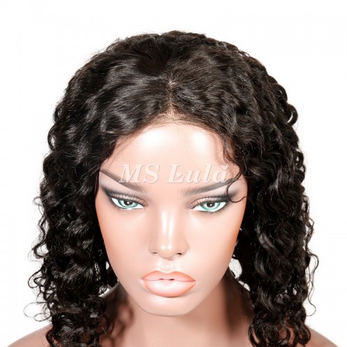 Human Hair Deep Wave BOB Lace Front Wig 250% Density | Human Hair Wig | Lace Front